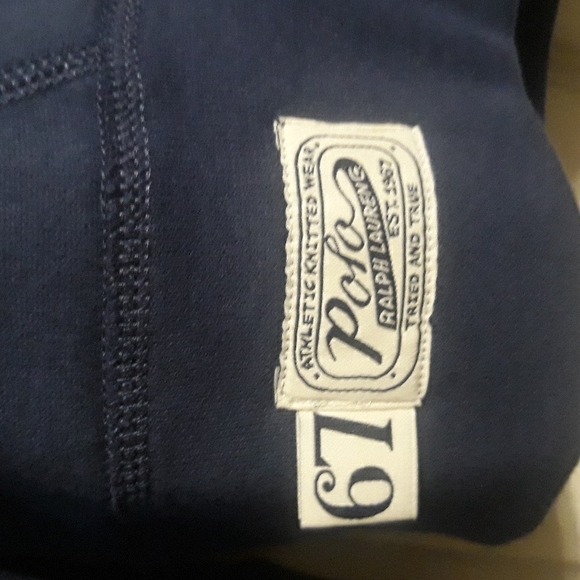 NWT Polo Ralph Lauren The RL Fleece Logo Hoodie - Light Navy - Picture 8 of 13